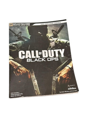 Call Of Duty Black Ops BradyGames Game Strategy Guide Signature Series Book